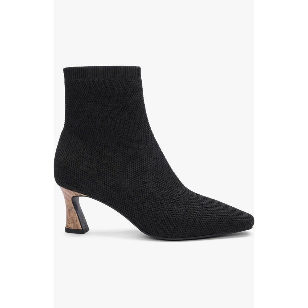 Brand New with Tags Splendor Pointed Toe "Sock" Boots in Black Size 5.5M